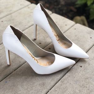 Sam Edelman White Pumps